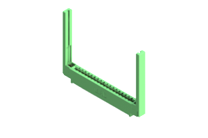 337-018-523-668 - EDAC Card Edge Connector